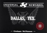 Image of Royal Air Force cadets Dallas Texas USA, 1941, second 3 stock footage video 65675039333