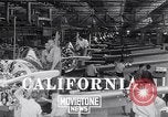 Standbild Vultee Anlage Downey California USA, 1941, aus Sekunde 9 historischem Filmmaterial Videoclip 65675039337
