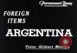 Image of Major General Frank Andrews Buenos Aires Argentina, 1941, second 5 stock footage video 65675039342