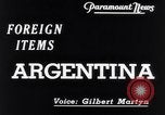 Image of Major General Frank Andrews Buenos Aires Argentina, 1941, second 6 stock footage video 65675039342