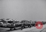 Image of Bell P-39 Airacobra aircraft Michigan United States USA, 1941, second 35 stock footage video 65675039344