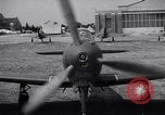 Image of Bell P-39 Airacobra aircraft Michigan United States USA, 1941, second 43 stock footage video 65675039344