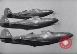 Image of Bell P-39 Airacobra aircraft Michigan United States USA, 1941, second 56 stock footage video 65675039344