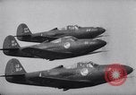 Image of Bell P-39 Airacobra aircraft Michigan United States USA, 1941, second 57 stock footage video 65675039344