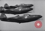 Image of Bell P-39 Airacobra aircraft Michigan United States USA, 1941, second 58 stock footage video 65675039344