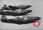 Image of Bell P-39 Airacobra aircraft Michigan United States USA, 1941, second 59 stock footage video 65675039344
