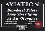 Standbild National Air Olympiade Dayton Ohio USA, 1941, aus Sekunde 3 historischem Filmmaterial Videoclip 65675039352