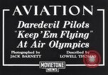 Standbild National Air Olympiade Dayton Ohio USA, 1941, aus Sekunde 6 historischem Filmmaterial Videoclip 65675039352