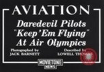 Standbild National Air Olympiade Dayton Ohio USA, 1941, aus Sekunde 7 historischem Filmmaterial Videoclip 65675039352