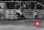Standbild Rodeo Brooks Field Texas USA, 1941, aus Sekunde 61 historischem Filmmaterial Videoclip 65675039354