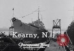 Standbild cruiser Atlanta Kearny New Jersey USA, 1941, aus Sekunde 9 historischem Filmmaterial Videoclip 65675039357