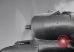Standbild B-19 Flugzeuge Testflug Los Angeles California USA, 1941, aus Sekunde 39 historischem Filmmaterial Videoclip 65675039370