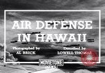 Standbild US Army Curtis P-40C Flugzeuge Hawaii USA, 1941, aus Sekunde 3 historischem Filmmaterial Videoclip 65675039372