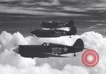 Standbild US Army Curtis P-40C Flugzeuge Hawaii USA, 1941, aus Sekunde 6 historischem Filmmaterial Videoclip 65675039372