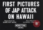 Image of damaged Waikiki residential area Honolulu Hawaii USA, 1941, second 4 stock footage video 65675039382
