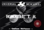 Image of Lieutenant Harry Brown Honolulu Hawaii USA, 1941, second 3 stock footage video 65675039384
