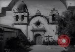 Image of San Carlos Mission Church California United States USA, 1940, second 24 stock footage video 65675039410