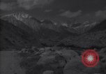Standbild Mount Whitney Lone Pine California USA, 1940, aus Sekunde 10 historischem Filmmaterial Videoclip 65675039414