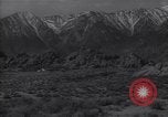 Standbild Mount Whitney Lone Pine California USA, 1940, aus Sekunde 25 historischem Filmmaterial Videoclip 65675039414