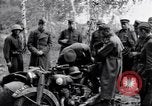 Image of Soviet armored railway train Eastern Front, 1941, second 54 stock footage video 65675039423