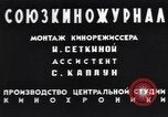 Immagine di Presidente Mikhail Kalinin Mosca Russia Unione Sovietica, 1941, secondo 14 filmato di repertorio 65675039427