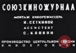 Immagine di Presidente Mikhail Kalinin Mosca Russia Unione Sovietica, 1941, secondo 16 filmato di repertorio 65675039427