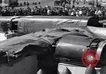 Image of Downed German Junkers Ju 88 bomber Moscow Russia Soviet Union, 1941, second 33 stock footage video 65675039432