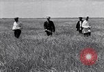Standbild Wolga deutschen Bauern geschnitten und Heu sammeln Sowjetunion, 1941, aus Sekunde 22 historischem Filmmaterial Videoclip 65675039438