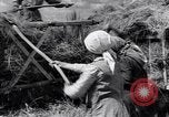 Standbild Wolga deutschen Bauern geschnitten und Heu sammeln Sowjetunion, 1941, aus Sekunde 53 historischem Filmmaterial Videoclip 65675039438