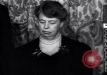 Image of Eleanor Roosevelt New York United States USA, 1940, second 30 stock footage video 65675039441