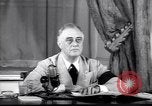 Standbild Franklin D Roosevelt Washington DC USA, 1941, aus Sekunde 5 historischem Filmmaterial Videoclip 65675039446