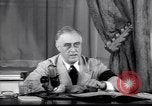 Standbild Franklin D Roosevelt Washington DC USA, 1941, aus Sekunde 39 historischem Filmmaterial Videoclip 65675039446