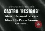 Image of Fidel Castro Havana Cuba, 1959, second 1 stock footage video 65675039448