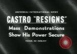 Image of Fidel Castro Havana Cuba, 1959, second 5 stock footage video 65675039448