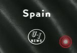 Image of San Fermin Festival Running of the Bulls Pamplona Spain, 1959, second 5 stock footage video 65675039451