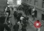 Image of San Fermin Festival Running of the Bulls Pamplona Spain, 1959, second 11 stock footage video 65675039451
