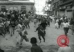 Image of San Fermin Festival Running of the Bulls Pamplona Spain, 1959, second 12 stock footage video 65675039451