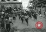 Image of San Fermin Festival Running of the Bulls Pamplona Spain, 1959, second 15 stock footage video 65675039451