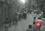 Image of San Fermin Festival Running of the Bulls Pamplona Spain, 1959, second 18 stock footage video 65675039451