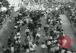 Image of San Fermin Festival Running of the Bulls Pamplona Spain, 1959, second 22 stock footage video 65675039451