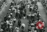 Image of San Fermin Festival Running of the Bulls Pamplona Spain, 1959, second 23 stock footage video 65675039451