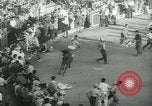 Image of San Fermin Festival Running of the Bulls Pamplona Spain, 1959, second 50 stock footage video 65675039451