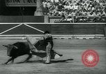 Image of San Fermin Festival Running of the Bulls Pamplona Spain, 1959, second 55 stock footage video 65675039451