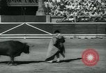 Image of San Fermin Festival Running of the Bulls Pamplona Spain, 1959, second 56 stock footage video 65675039451