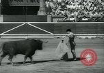Image of San Fermin Festival Running of the Bulls Pamplona Spain, 1959, second 57 stock footage video 65675039451