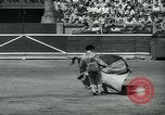 Image of San Fermin Festival Running of the Bulls Pamplona Spain, 1959, second 59 stock footage video 65675039451