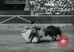 Image of San Fermin Festival Running of the Bulls Pamplona Spain, 1959, second 60 stock footage video 65675039451