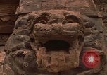 Image of Aztec sculpture Mexico, 1975, second 19 stock footage video 65675039460