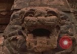 Image of Aztec sculpture Mexico, 1975, second 21 stock footage video 65675039460