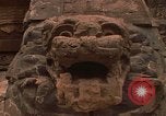 Image of Aztec sculpture Mexico, 1975, second 22 stock footage video 65675039460